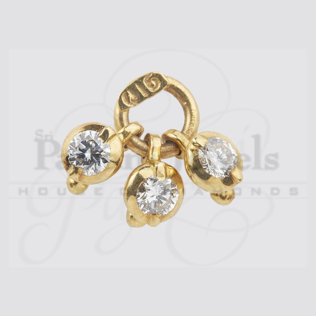 18kt Diamond Nose Stud -Bhima jewellery - Bhima Jewellery